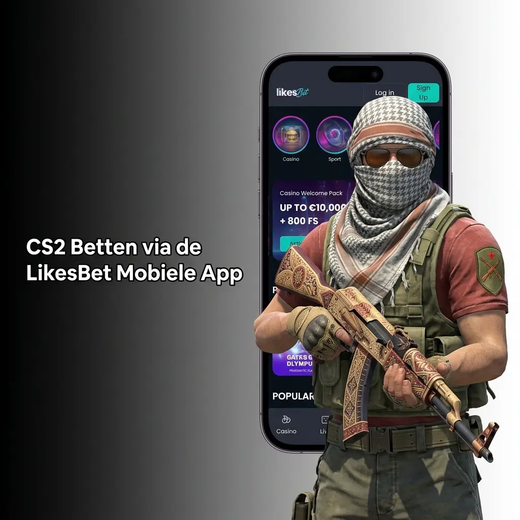 LikesBet mobiele app voor CS2 betten