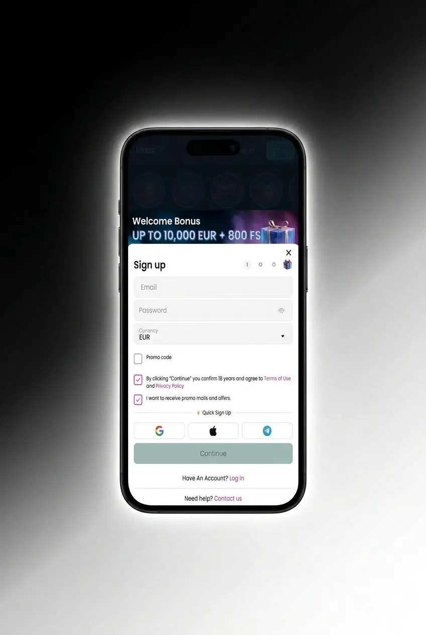 LikesBet app weddenschap plaatsen