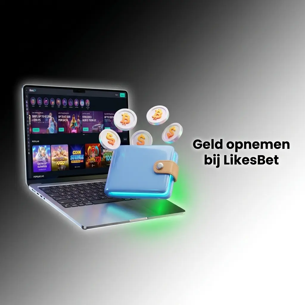 Geld opnemen bij LikesBet via Kassa