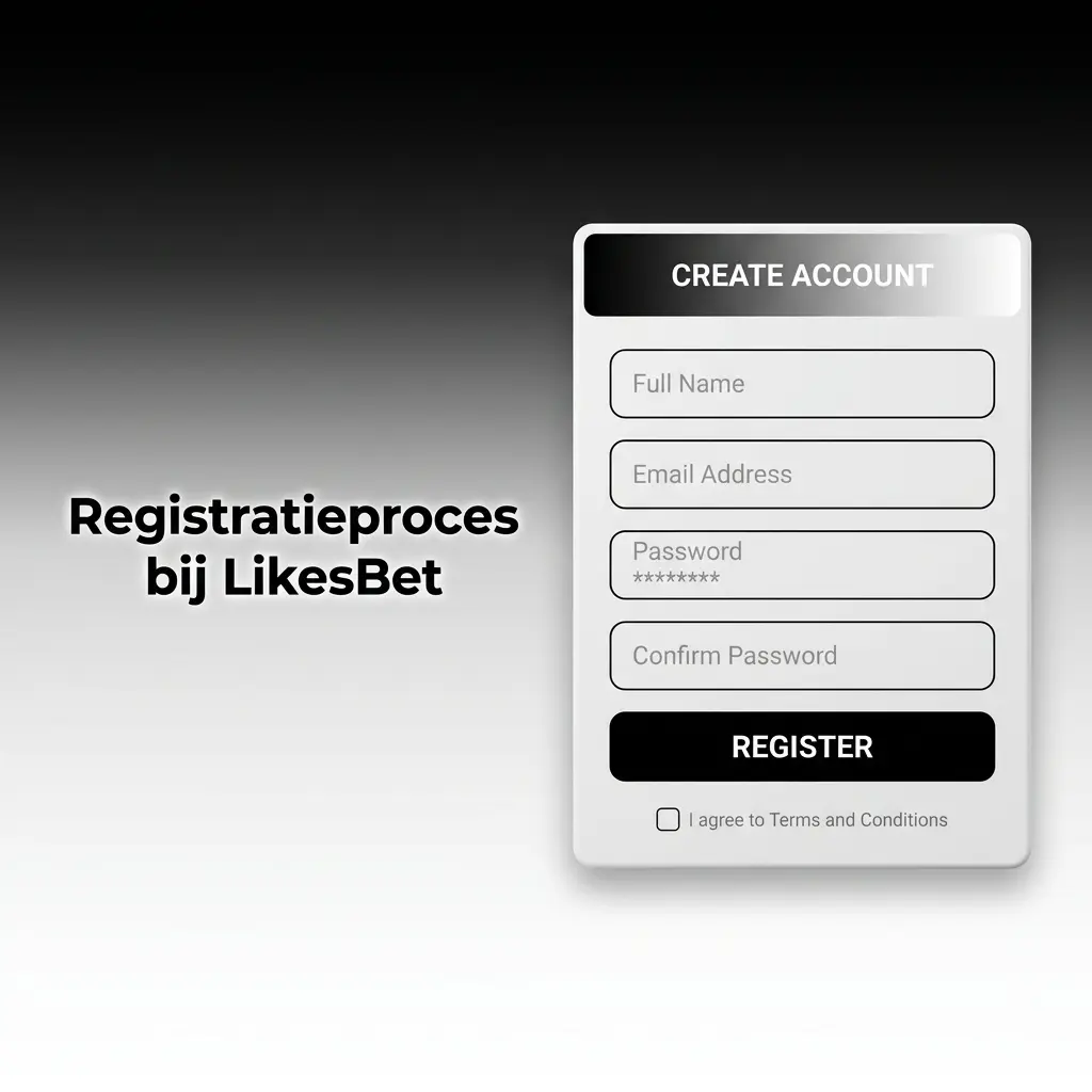 Registratieproces bij LikesBet