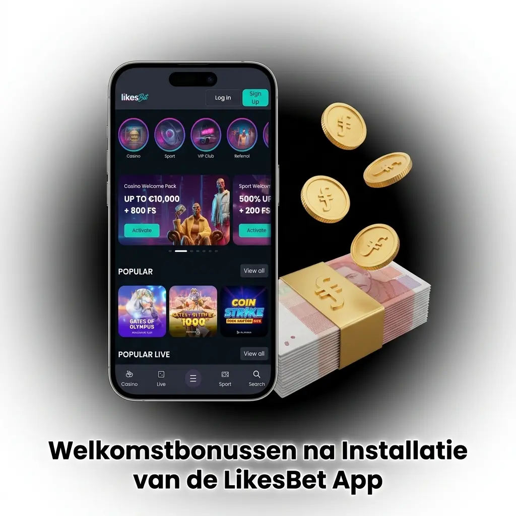 LikesBet app welkomstbonussen overzicht